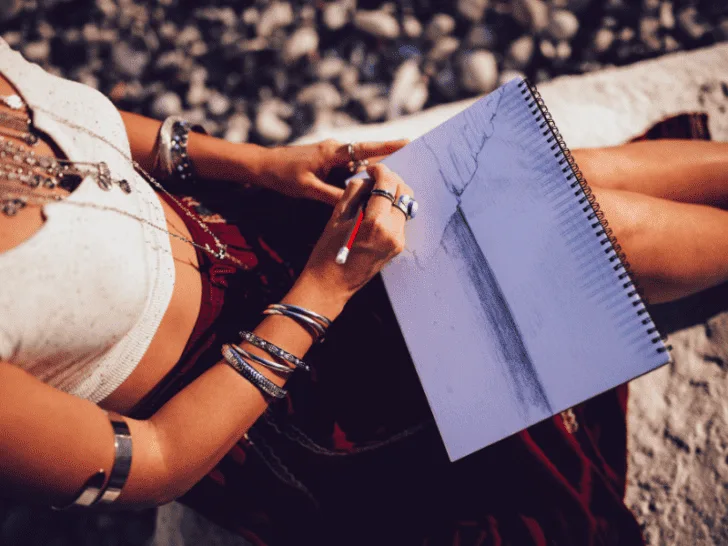 Beach Drawing Ideas