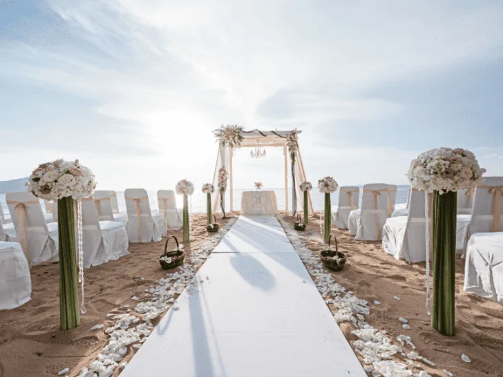 beach wedding decor ideas