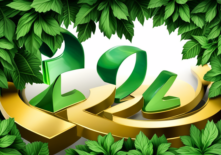 An image of a calendar with each day marked by a green checkmark, a clock with all its hands pointing upward, and a flourishing plant with evenly spaced leaves on its stem